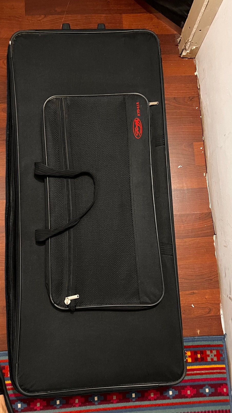 hardcase keyboard +wheels,rigide pour clavier de à roulettes, Ophalen, Zo goed als nieuw