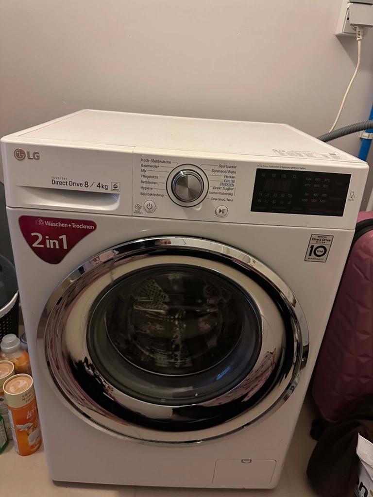Wasmaschien  in droogkast, Elektronische apparatuur, Ophalen, Energieklasse A of zuiniger, Bovenlader, 8 tot 10 kg