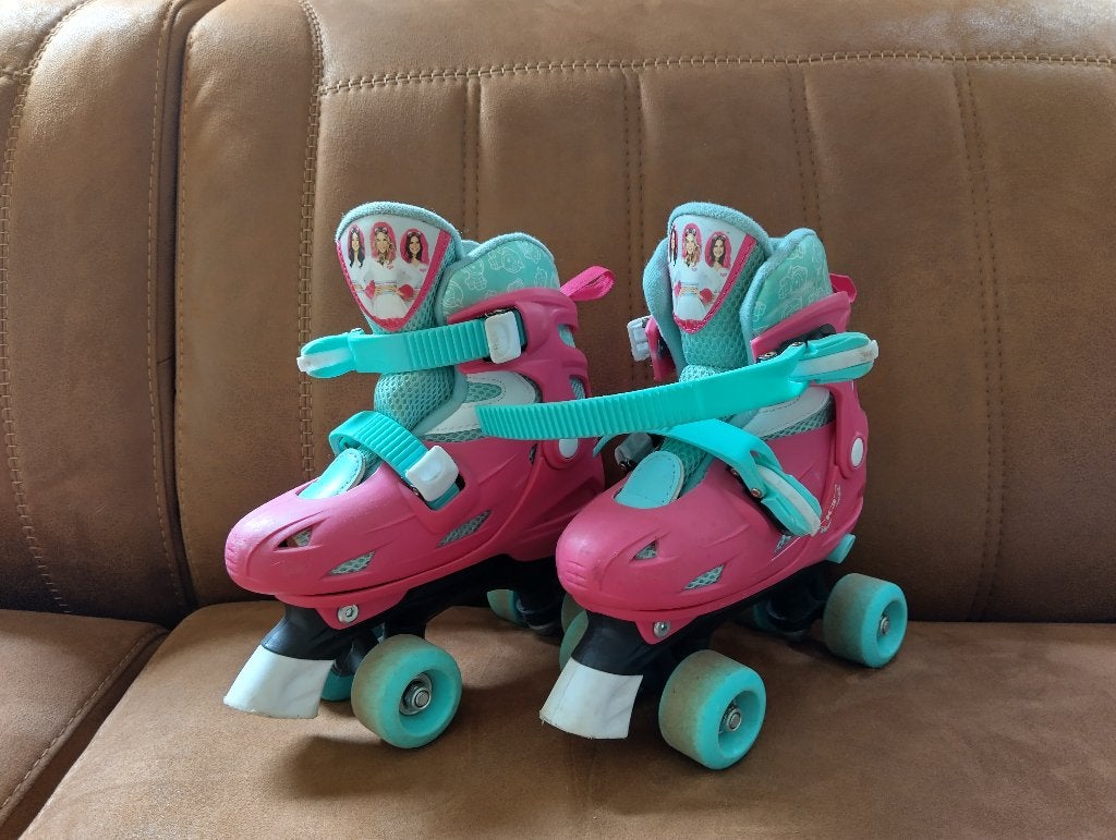K3 rolschaatsen, Ophalen, Verstelbaar, Gebruikt, Kinderen