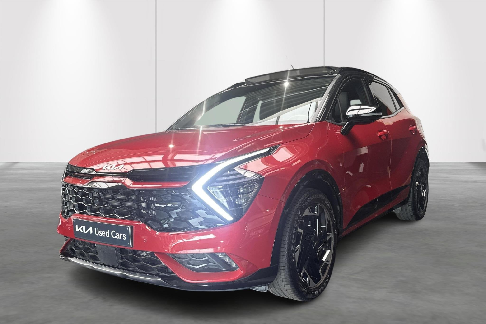 Kia Sportage 1.6 T-GDi 48V 7DCT GT Line (automatique), 110 kW, Entreprise, 1505 kg, 5 portes