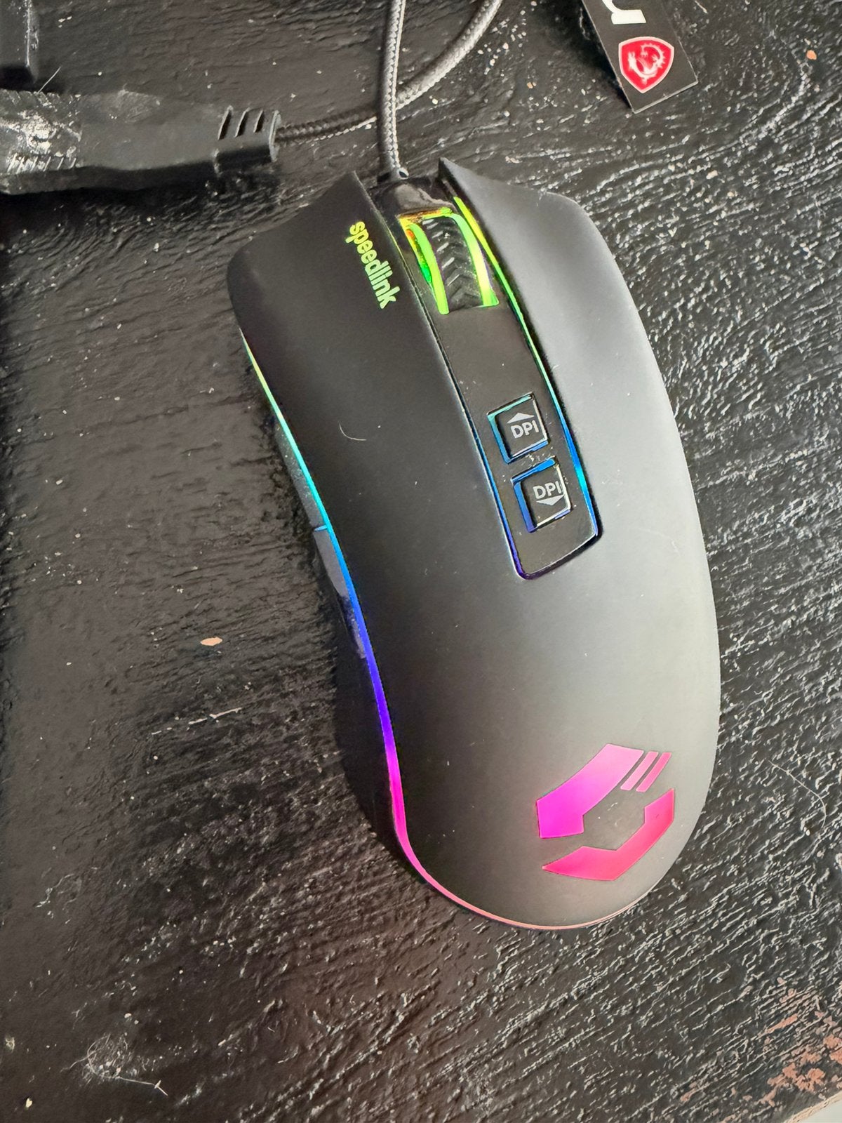 ORIOS RGB muis, Ophalen, Zo goed als nieuw, Muis