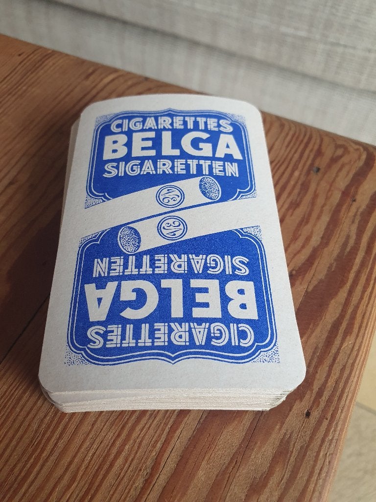 Heel oud Belga Belgam Vander Elst kaartspel, Verzamelen, Merken en Reclamevoorwerpen, Zo goed als nieuw, Overige typen, Ophalen