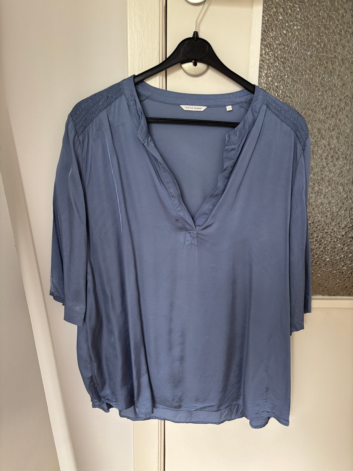 Blouse YAYA, Kleding | Dames, Ophalen of Verzenden, Zo goed als nieuw, Maat 42/44 (L), Blauw