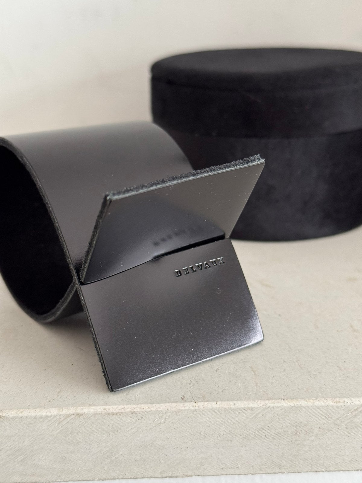 Bracelet en cuir Delvaux, Enlèvement ou Envoi, Comme neuf
