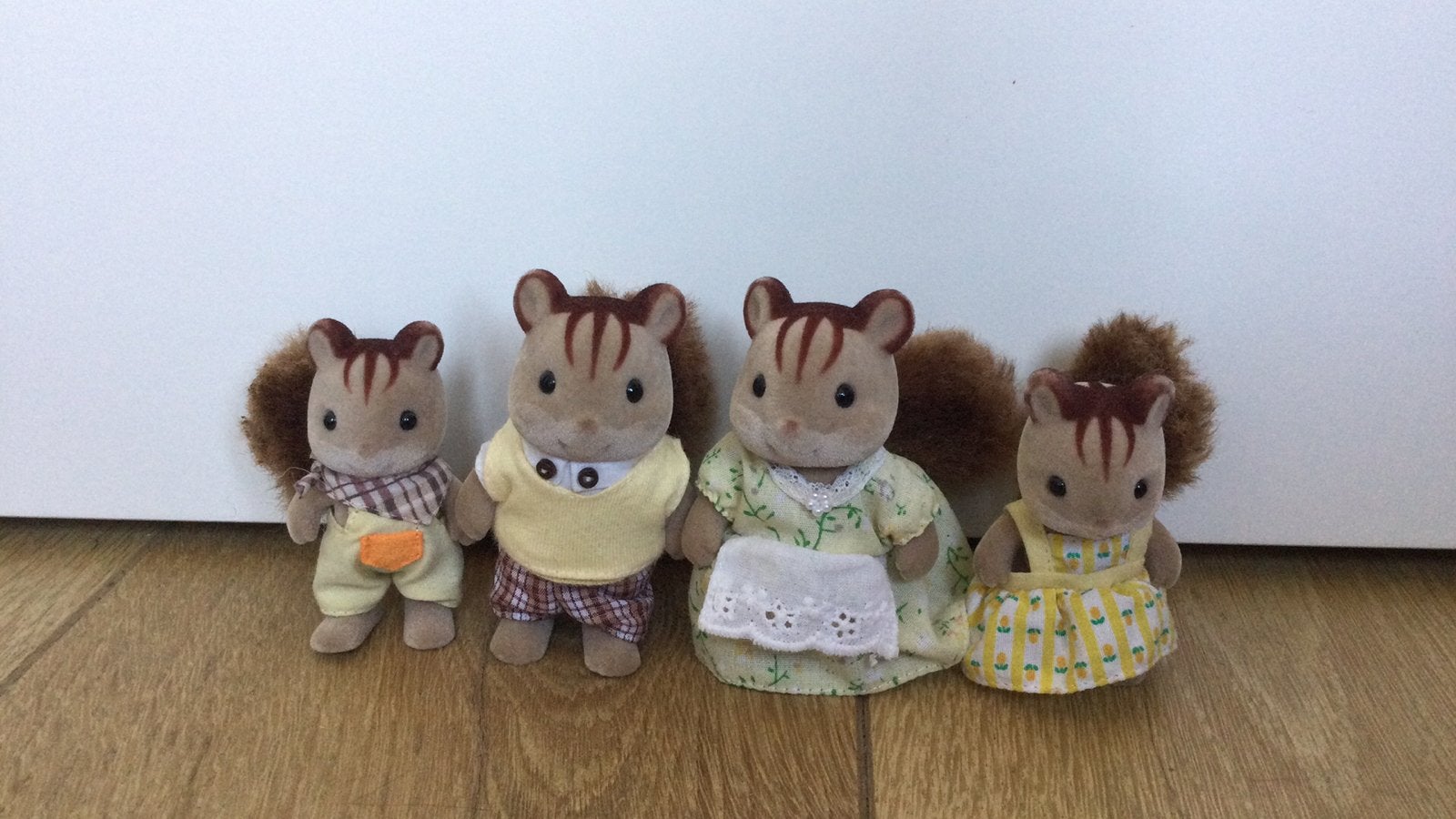 Sylvanian Families walnut squirrel Family 4172, Kinderen en Baby's, Ophalen of Verzenden, Zo goed als nieuw