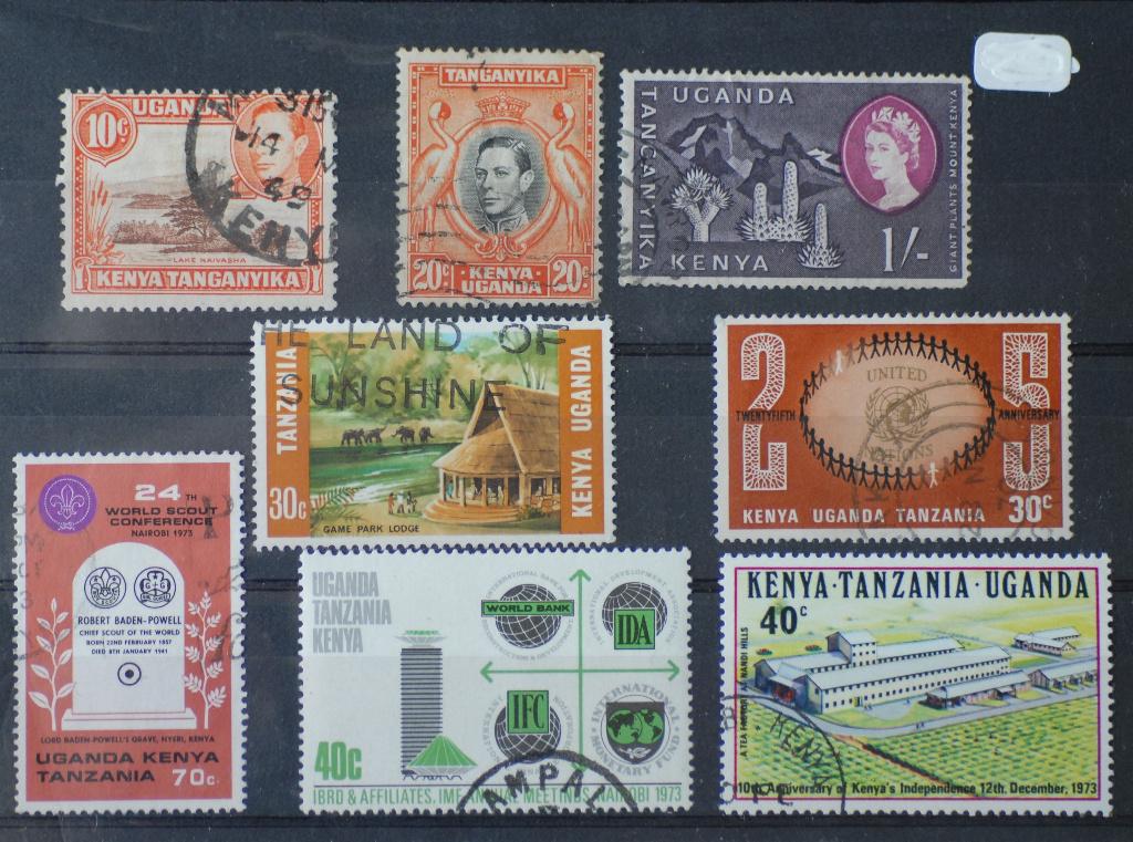 Stamps/Uganda/Kenya/Tanzania, Ophalen, Tanzania
