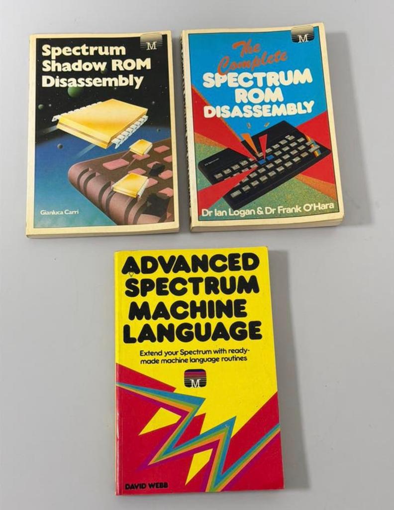 3x ZX Spectrum boeken ROM Disassembly + Machine Language, Computers en Software, Vintage Computers, Ophalen of Verzenden