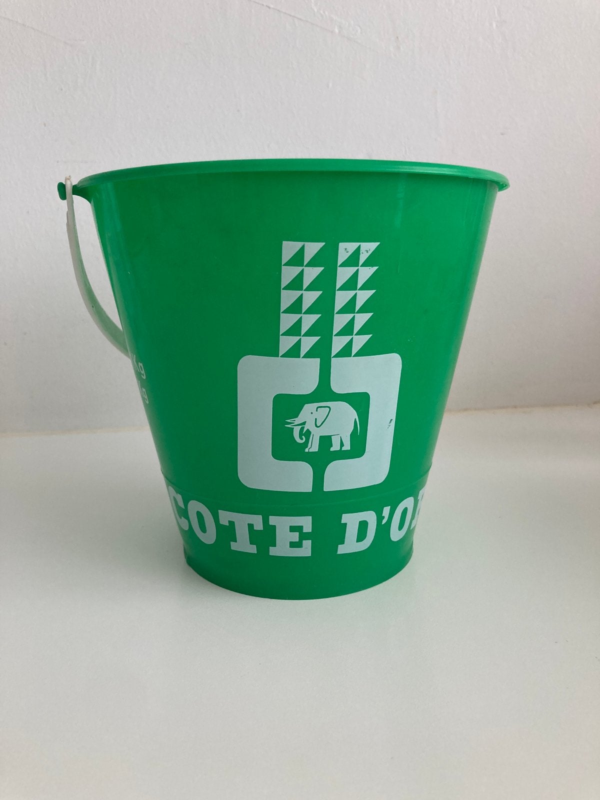 Seau de plage publicitaire cote d’or, Enlèvement ou Envoi, Utilisé, Autres types