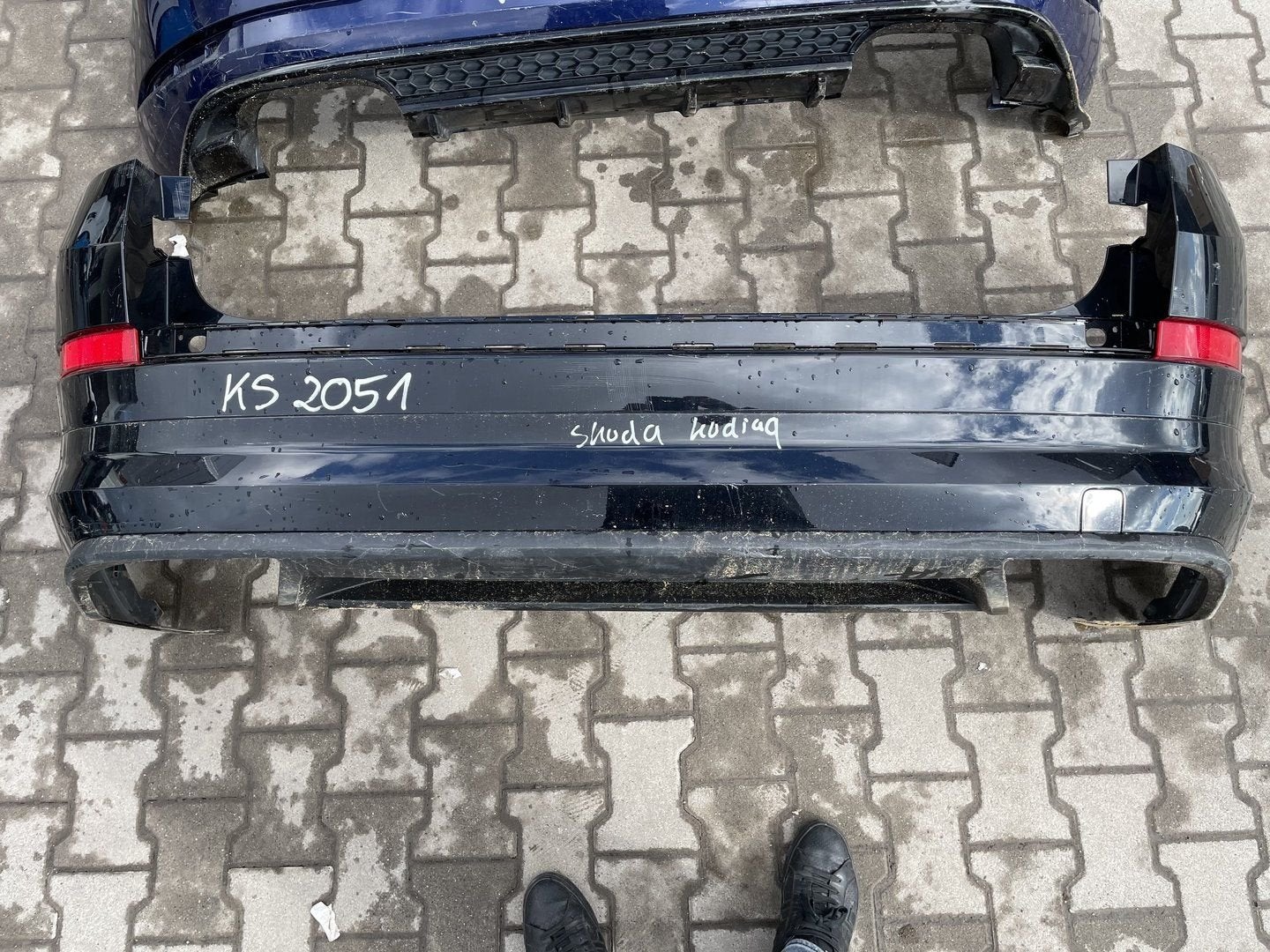 Skoda kodiaq vrs sport achterbumper, Arrière, -, Utilisé, -