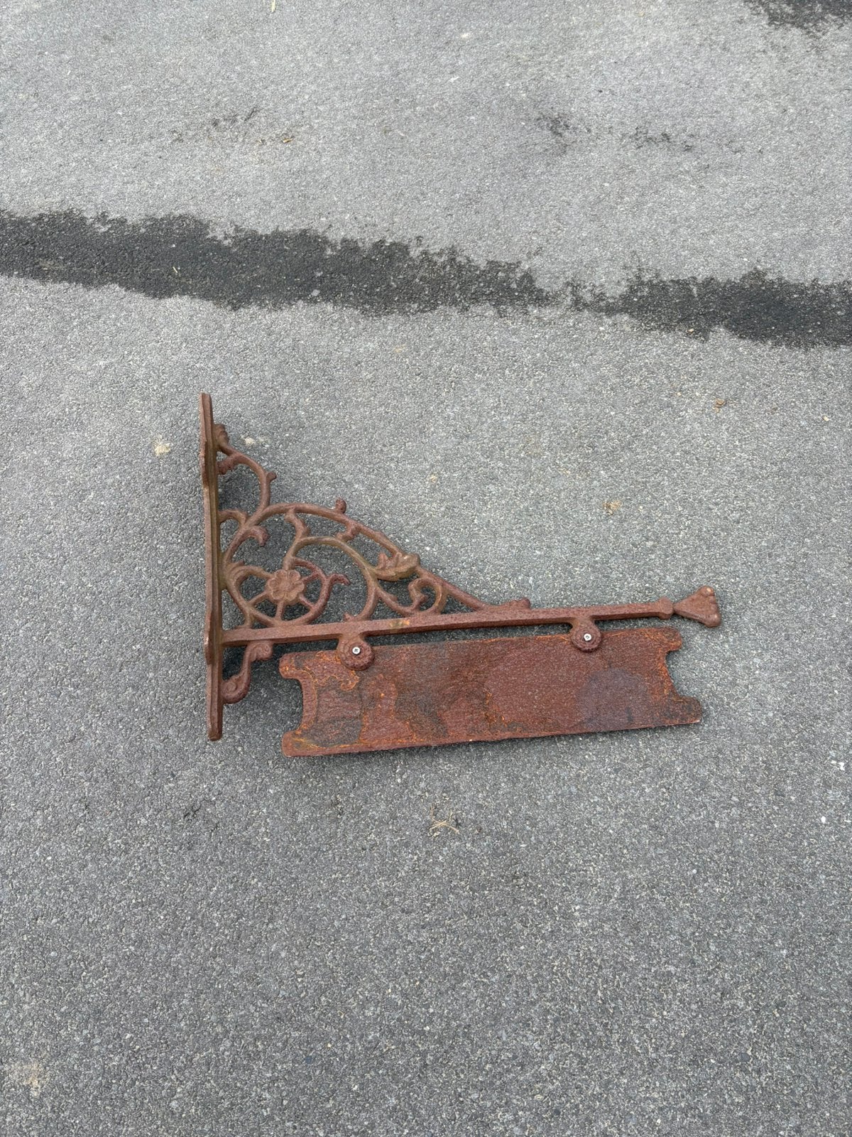 Prachtig gieteizeren gang bord te koop, Ophalen, Zo goed als nieuw
