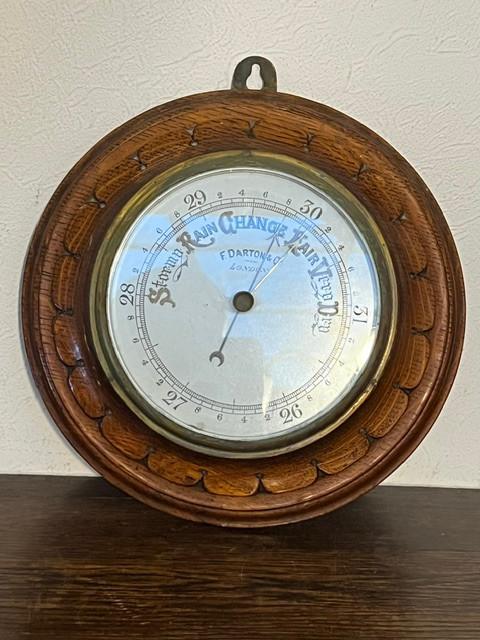 Antieke barometer Darton & Co London, Antiek en Kunst, Ophalen