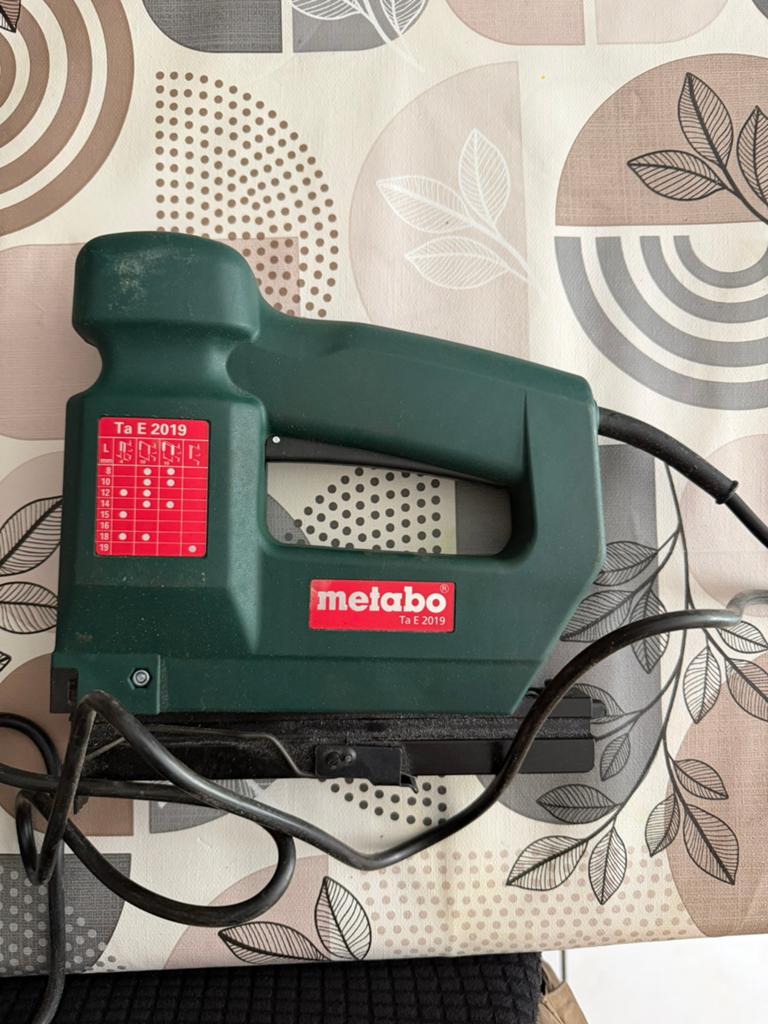 Agrafeuse cloueuse Metabo TAE 2019, Bricolage & Construction, Enlèvement