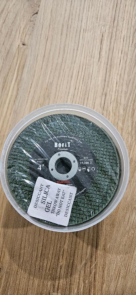 T Premium 4" ultradunne doorslijpschijf voor staal/metaal., Enlèvement, Neuf