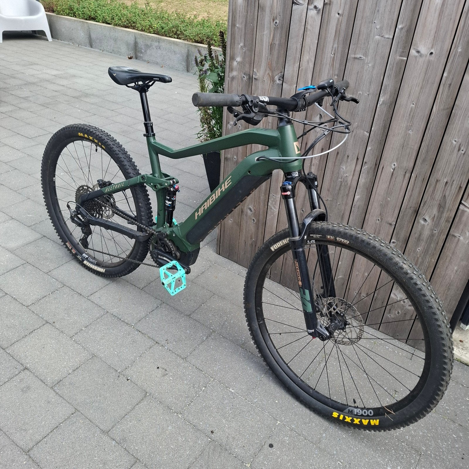 haibike alltrail 4 Maat L green metal, Fietsen en Brommers, 45 tot 49 cm, Zo goed als nieuw, Schijfrem, Ophalen