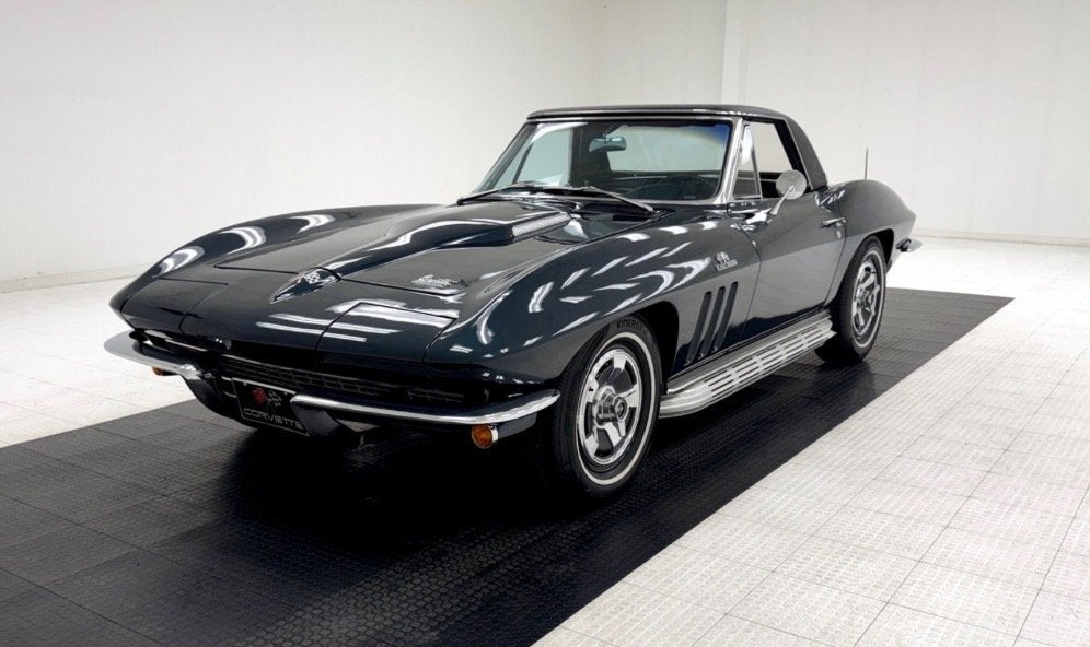 1966 Chevrolet Corvette C2 Convertible moteur 427 V8, Autos, Oldtimers & Ancêtres, Cuir, Achat, Entreprise, Boîte manuelle