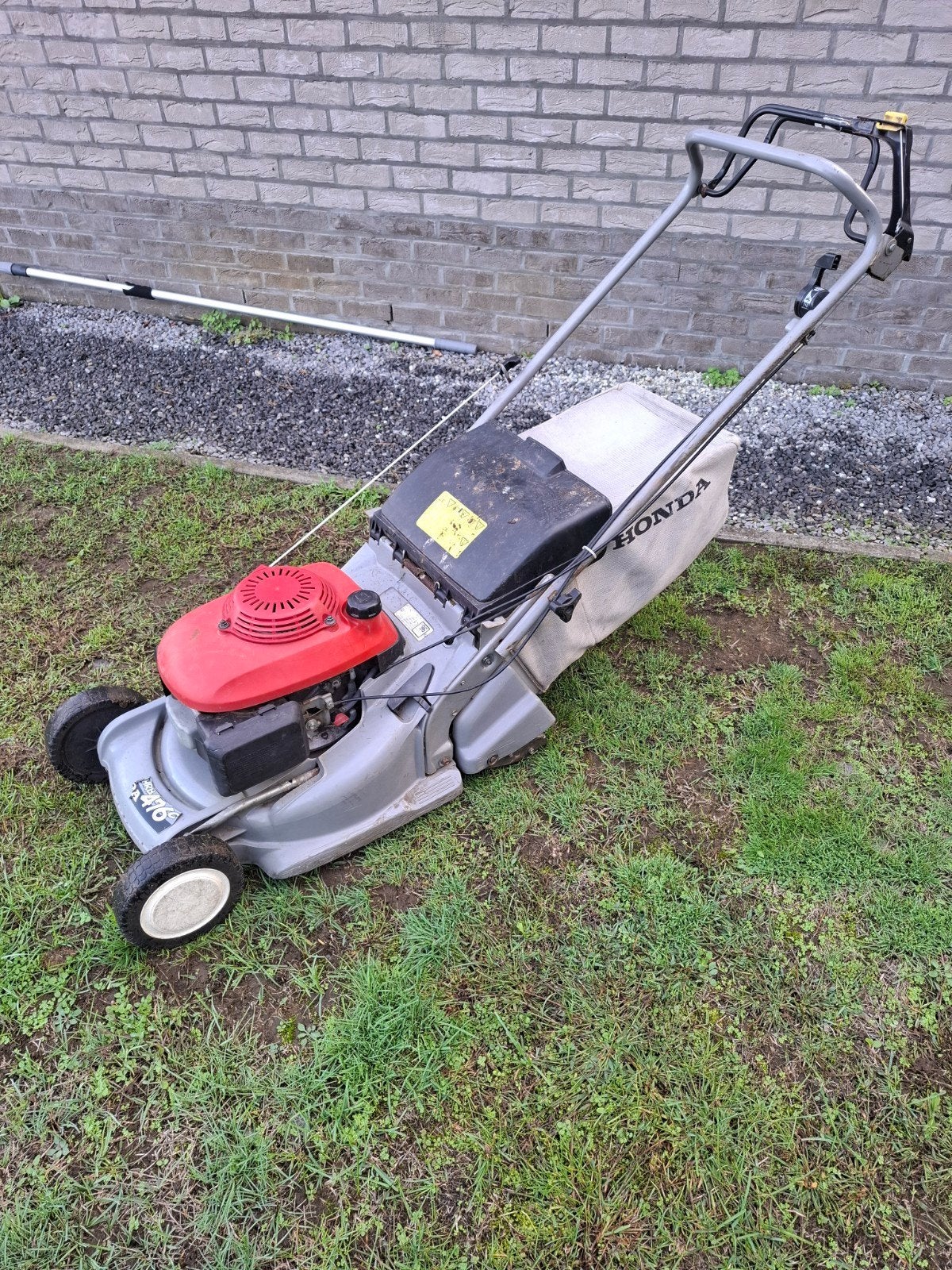 honda hrb 476 benzine grasmaaier zelftrekker in goede staat, Tuin en Terras, Ophalen
