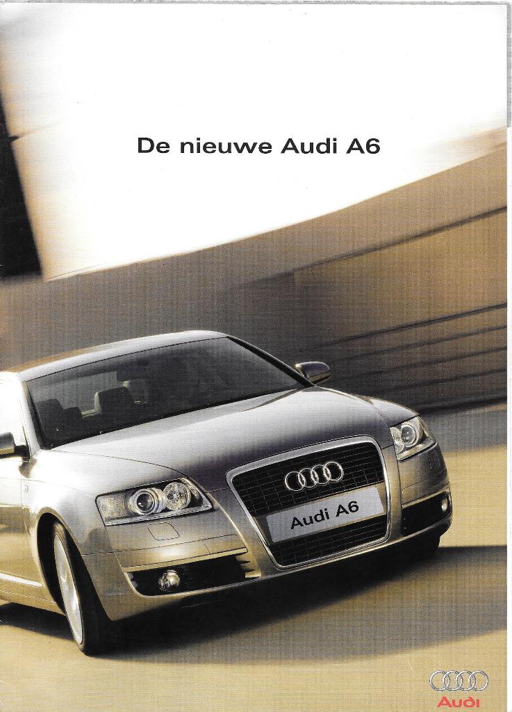 AUDI A6, 2004/'05, Livres, Autos | Brochures & Magazines, Comme neuf, Audi, Enlèvement ou Envoi