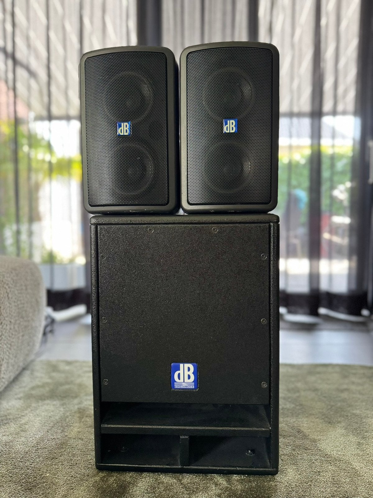 dB Technologies Geluidsset – Plug&Play - opera 12 - live 160, Enlèvement, Comme neuf, Subwoofer