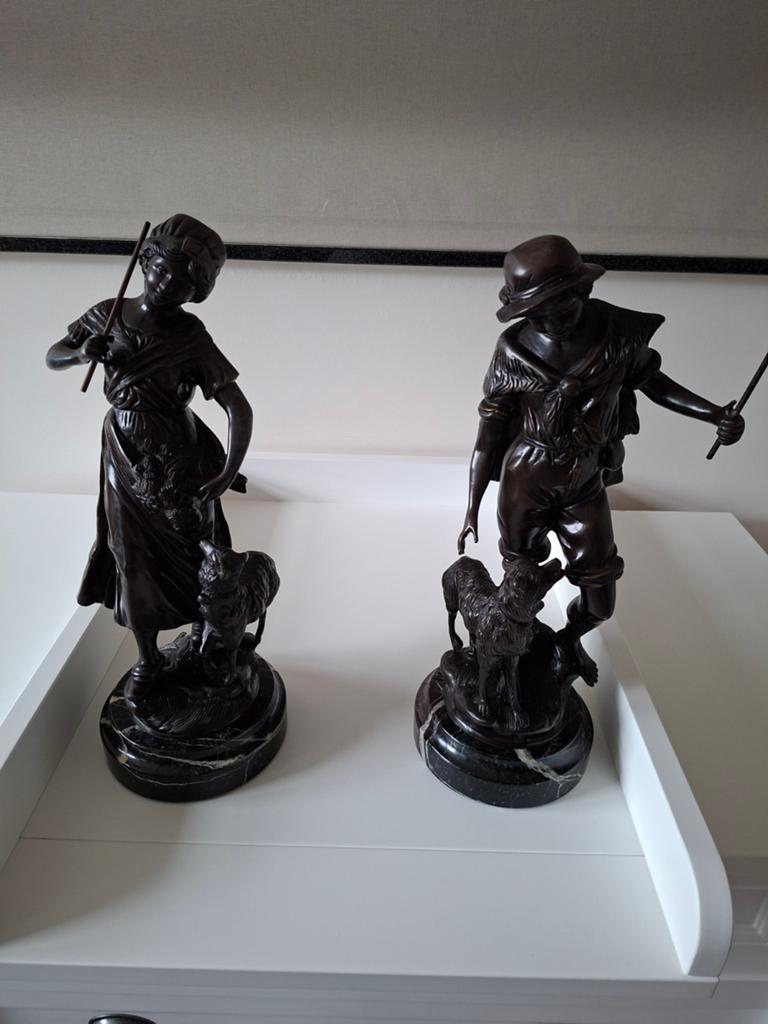 Bronzen Herderskoppel van Moreau, Enlèvement