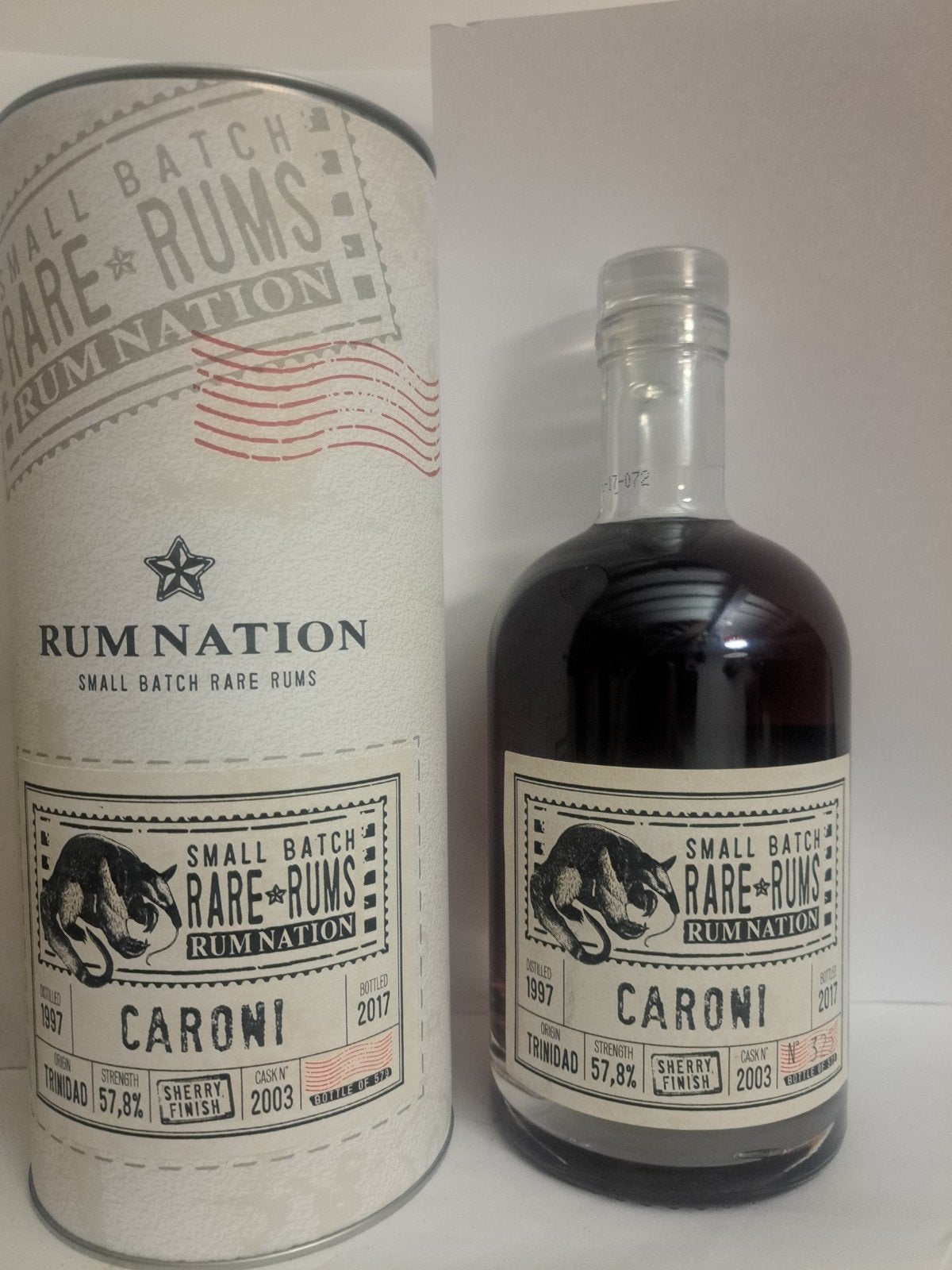 rhum Caroni Sherri Cask Rum Nation 1997, Collections, Enlèvement ou Envoi