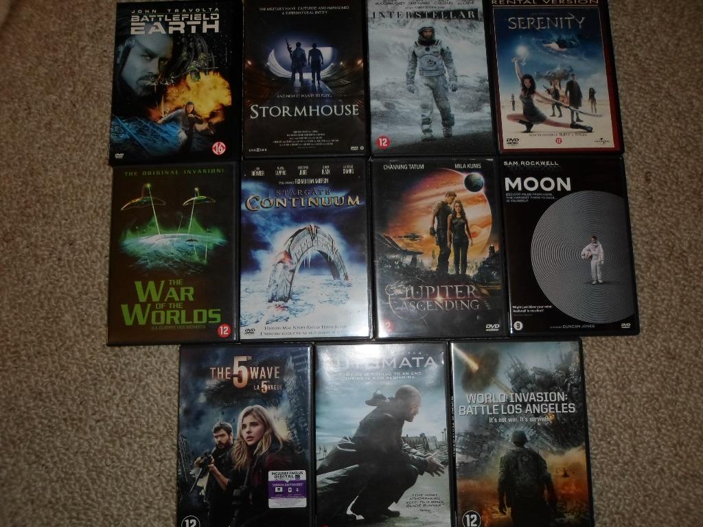 DVD'S Science fiction, Cd's en Dvd's, Dvd's | Science Fiction en Fantasy, Ophalen, Zo goed als nieuw, Science Fiction