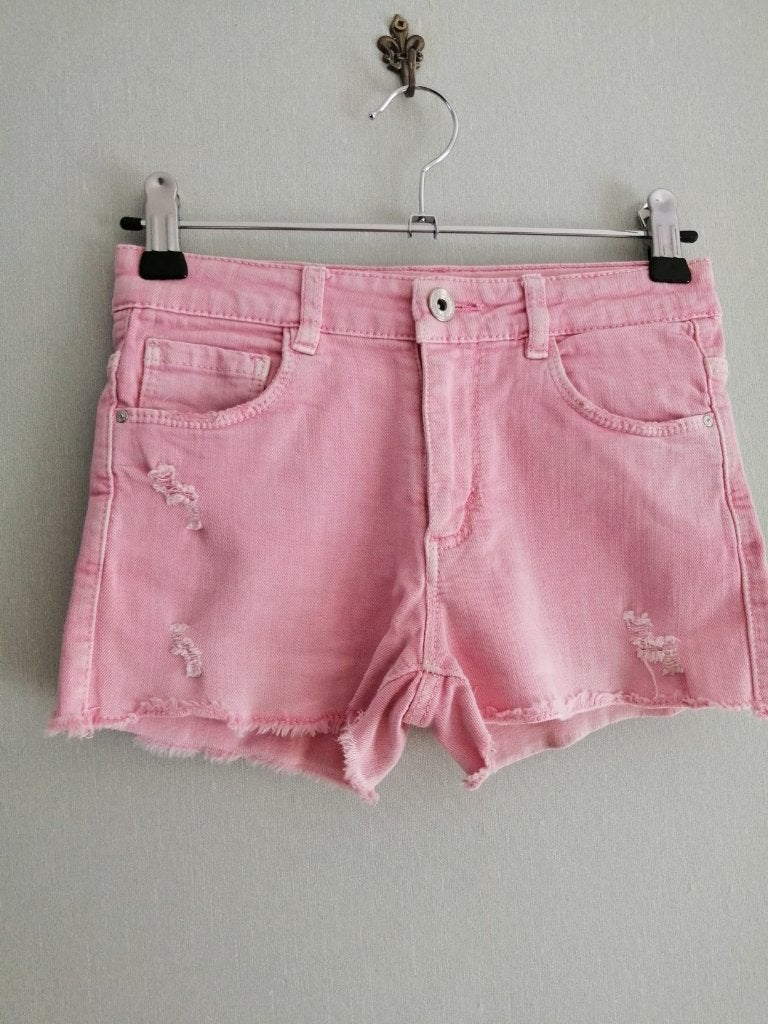 magnifique short en jean Zara pour filles taille 9 ans, Enfants & Bébés, Pantalon, Enlèvement ou Envoi, Utilisé, Zara Girls
