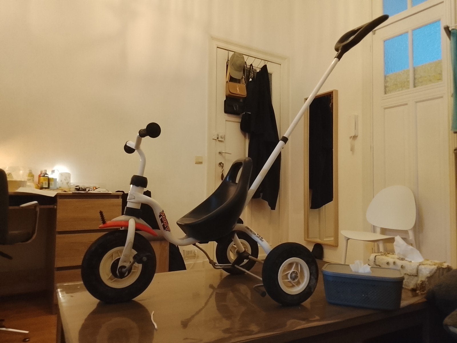 vélo enfant, Enlèvement