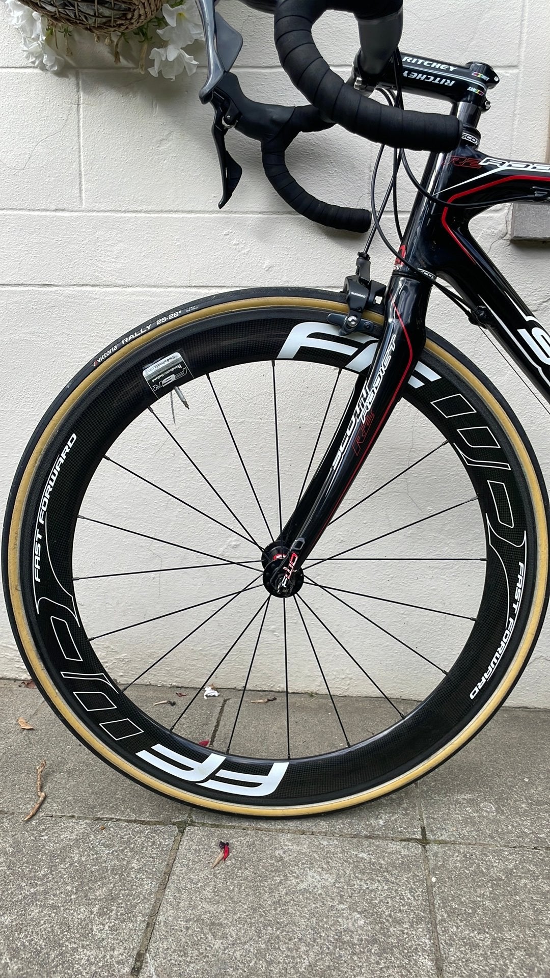 Fast forward F6R velg 700c 11 speed, Fietsen en Brommers, Gebruikt, Fast Forward, Carbon, Ophalen