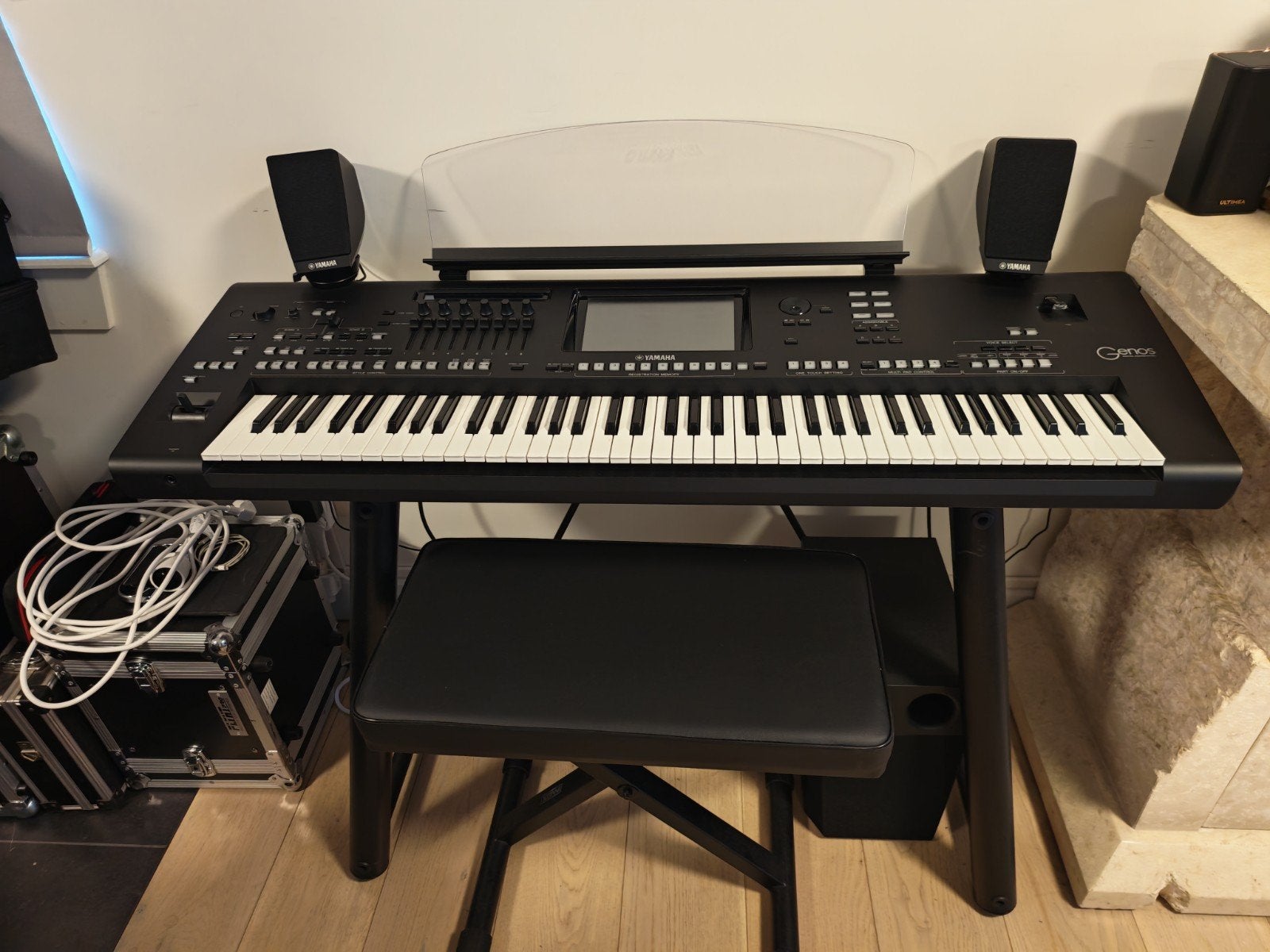 Yamaha Genos XXL, Ophalen, Yamaha, Zo goed als nieuw, Midi-aansluiting