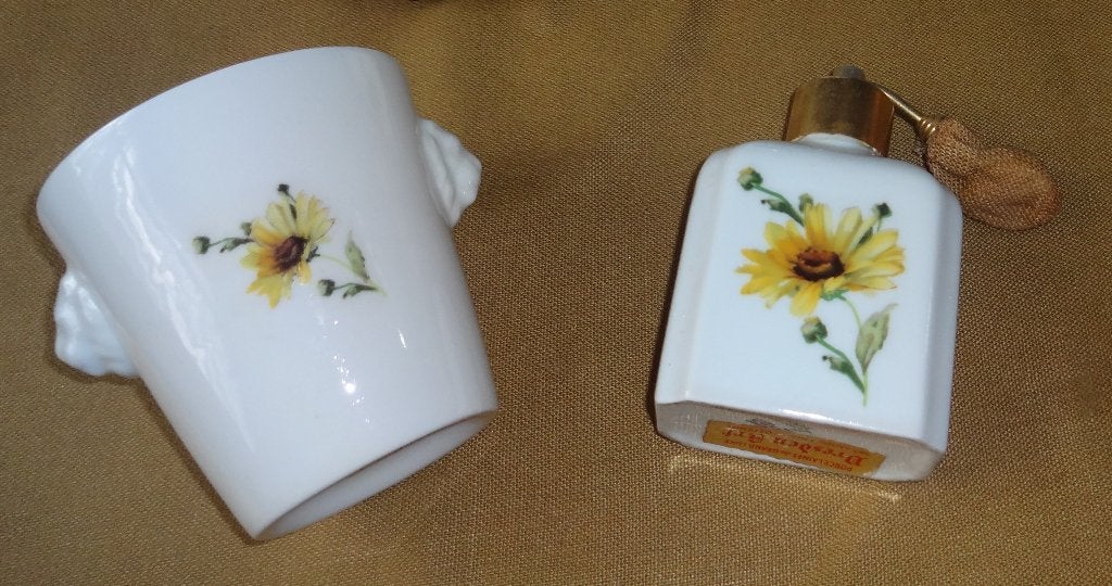 bouteille de parfum vintage Halga, Antiquités & Art, Enlèvement ou Envoi