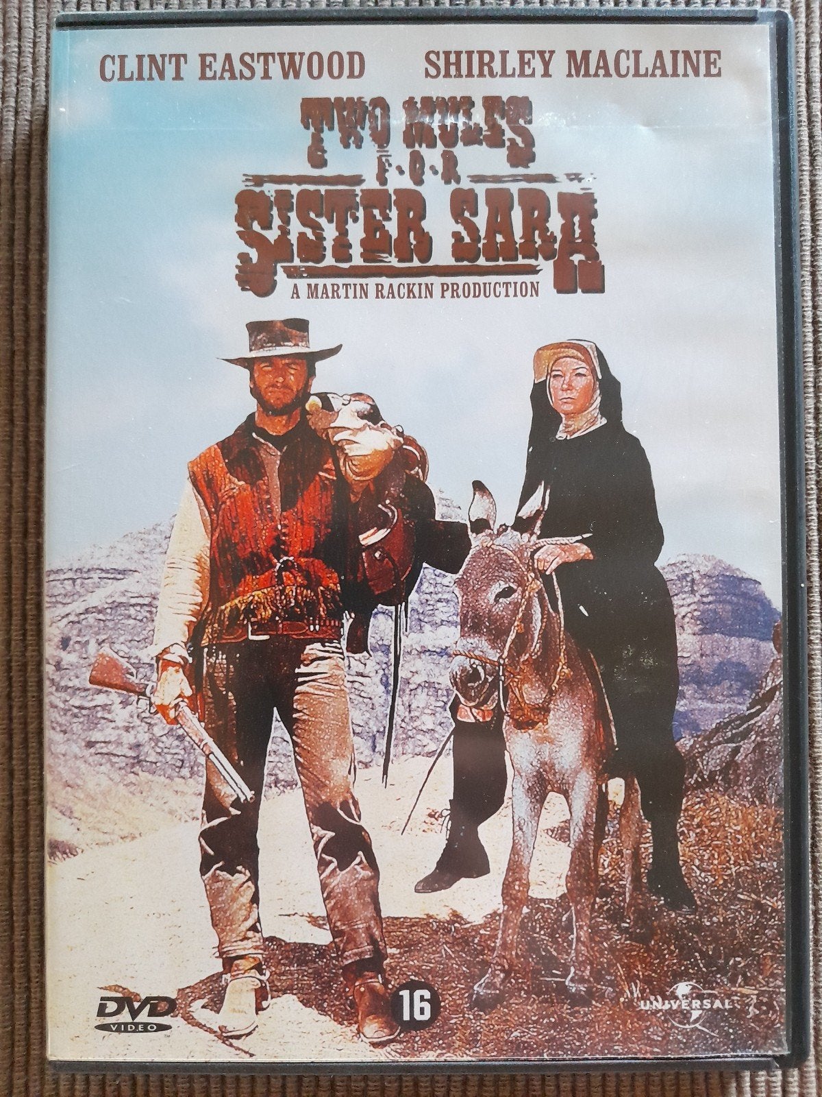 two mules for sister Sara, CD & DVD, DVD | Classiques, Enlèvement ou Envoi, Anglais, À partir de 16 ans, 1960 à 1980