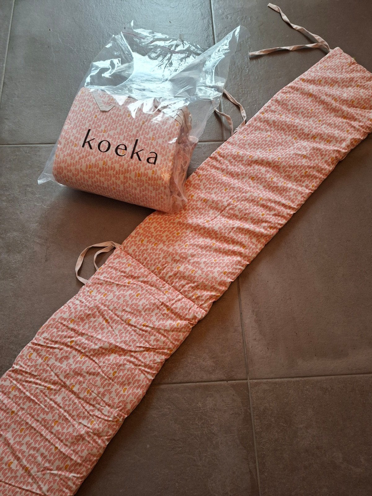 Koeka parklegger + omranding, Ophalen