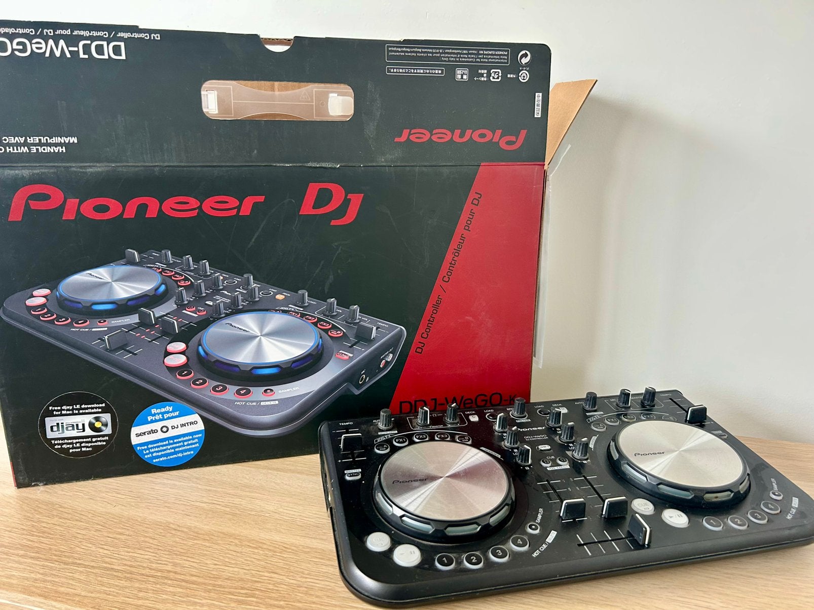 Pioneer DDJ-WeGO-K DJ controller, Musique & Instruments, Enlèvement, Comme neuf, Pioneer