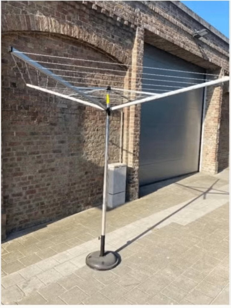 wasrek met voet brabantia, Ophalen, Gebruikt, Wasrek