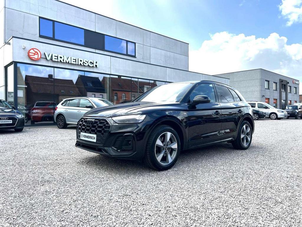 Audi Q5 Q5 35 TDi Business Edition S line S tronic*LED*BTW, Auto's, Audi, Zwart, 4 cilinders, Q5, 0 kg