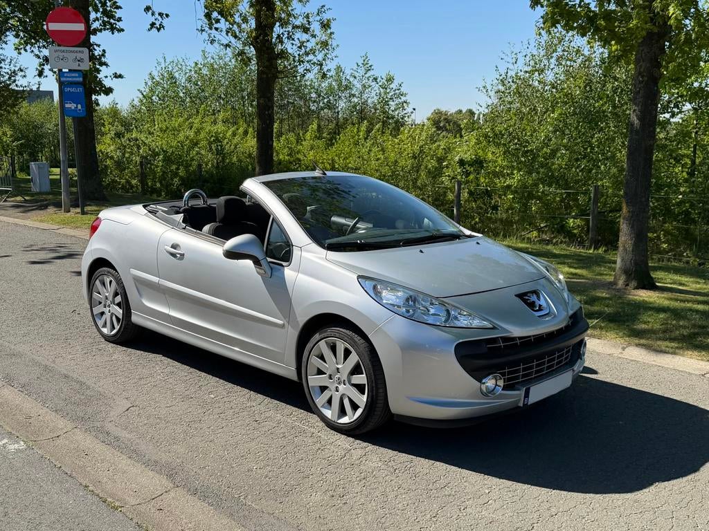 Peugeot 207 CC Cabriolet 1.6HDI, Autos, Argent ou Gris, Achat, Cabriolet, Boîte manuelle