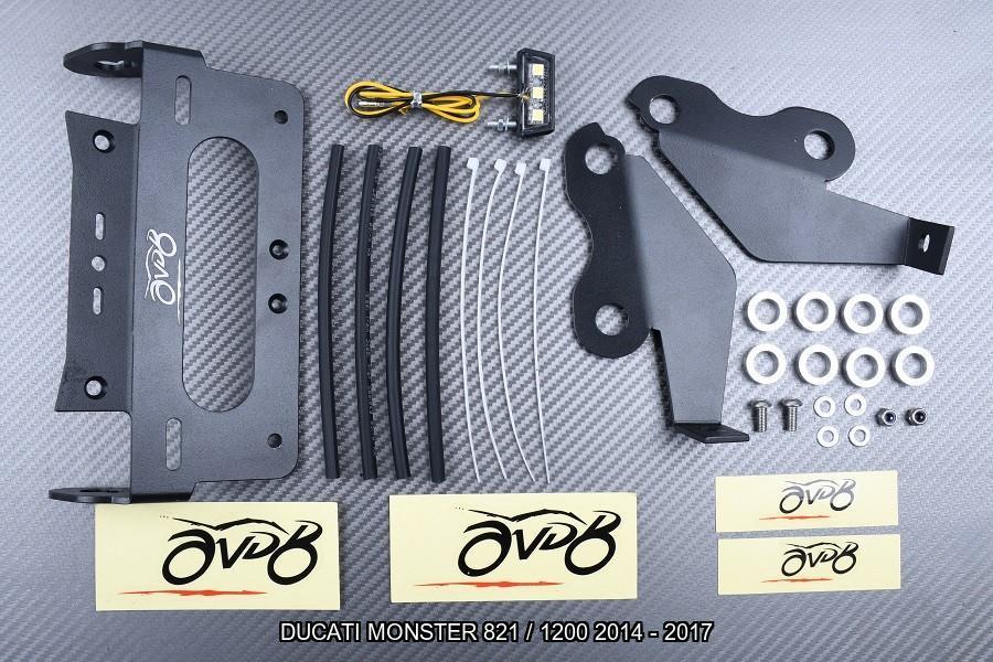 Kentekenplaathouder DUCATI MONSTER 821 / 1200 2014 - 2017