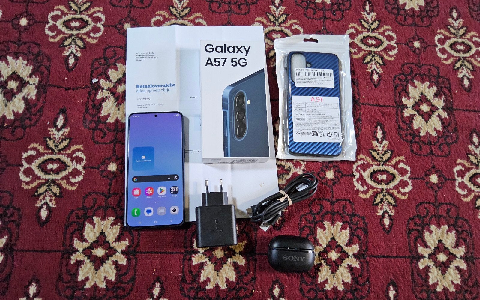 Samsung galaxy A57 5G, avec certificat de garantie, accessoi, Enlèvement ou Envoi