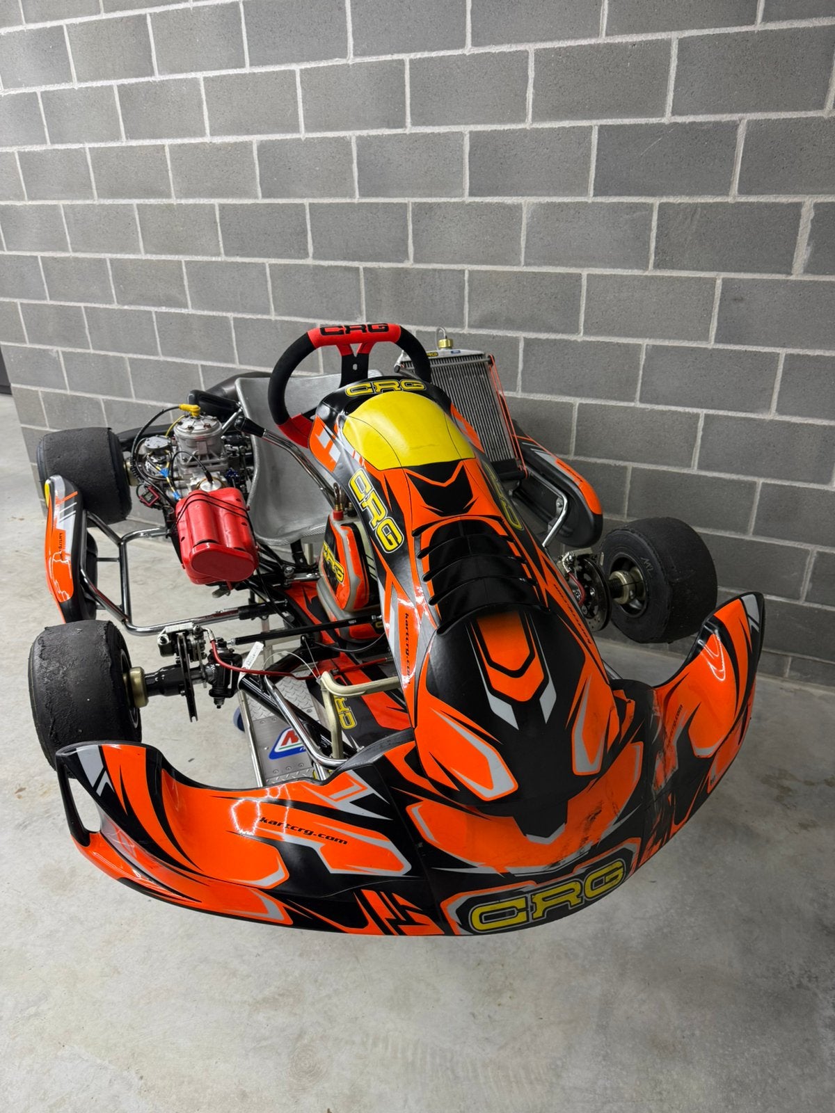 CRG road Rebel KZ + Vortex shifter, Ophalen, Zo goed als nieuw, Kart