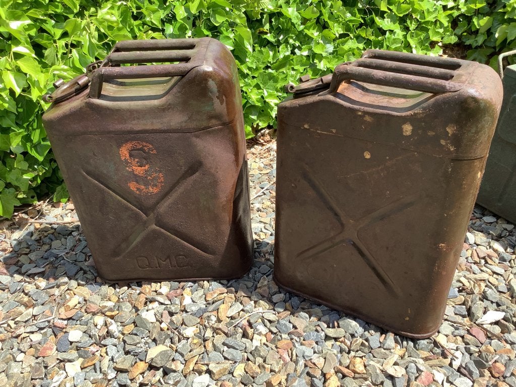 Jerry can US ww2 terrain 25euros pièce, Enlèvement