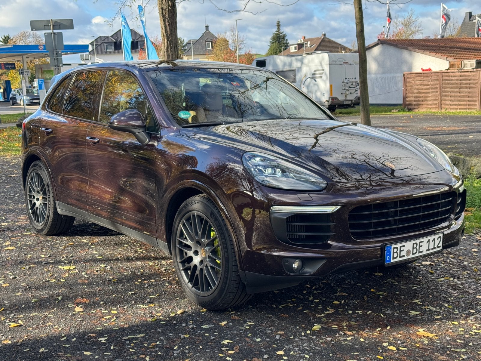 Porsche cayenne 3.0 TDI V6 /Platinum/ TOP!!, Auto's, Automaat, Beige, Leder, Bedrijf