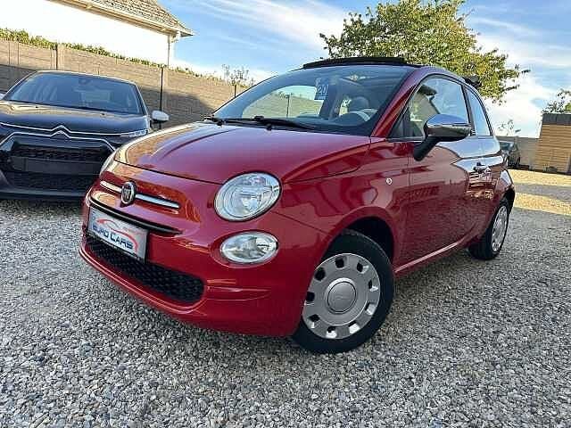 Fiat 500C 1.2i Pop (EU6d-TEMP) Pop SENSOR/BT/CLIM/OPEN-AIR, Auto's, 4 zetels, 50 kW, 110 g/km, Bedrijf