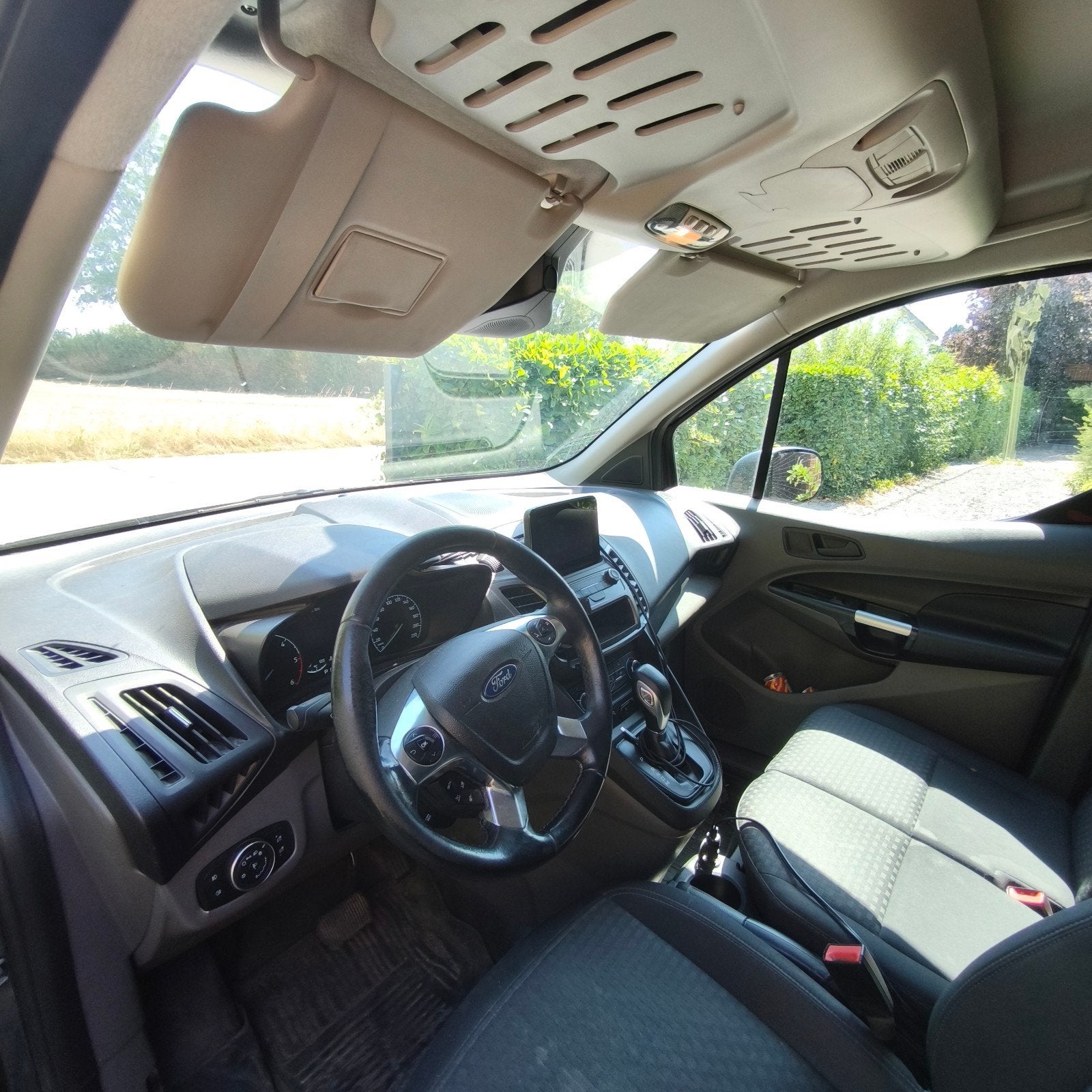 Ford Transit Connect L2, Auto's, Automaat, Zwart, Diesel, 1500 cc