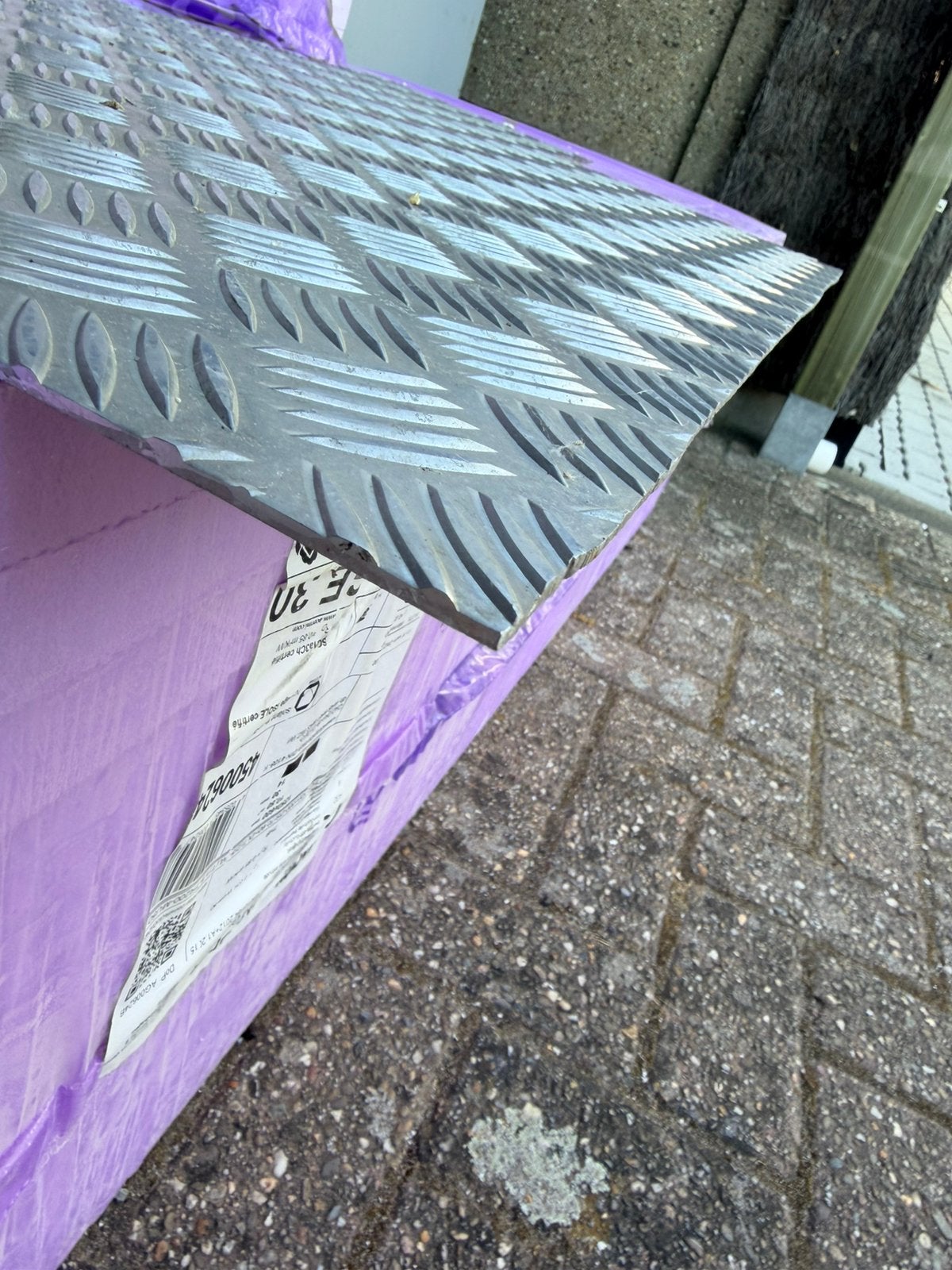 nieuwe platen traanplaat 5 traans 3 mm dikte, Ophalen