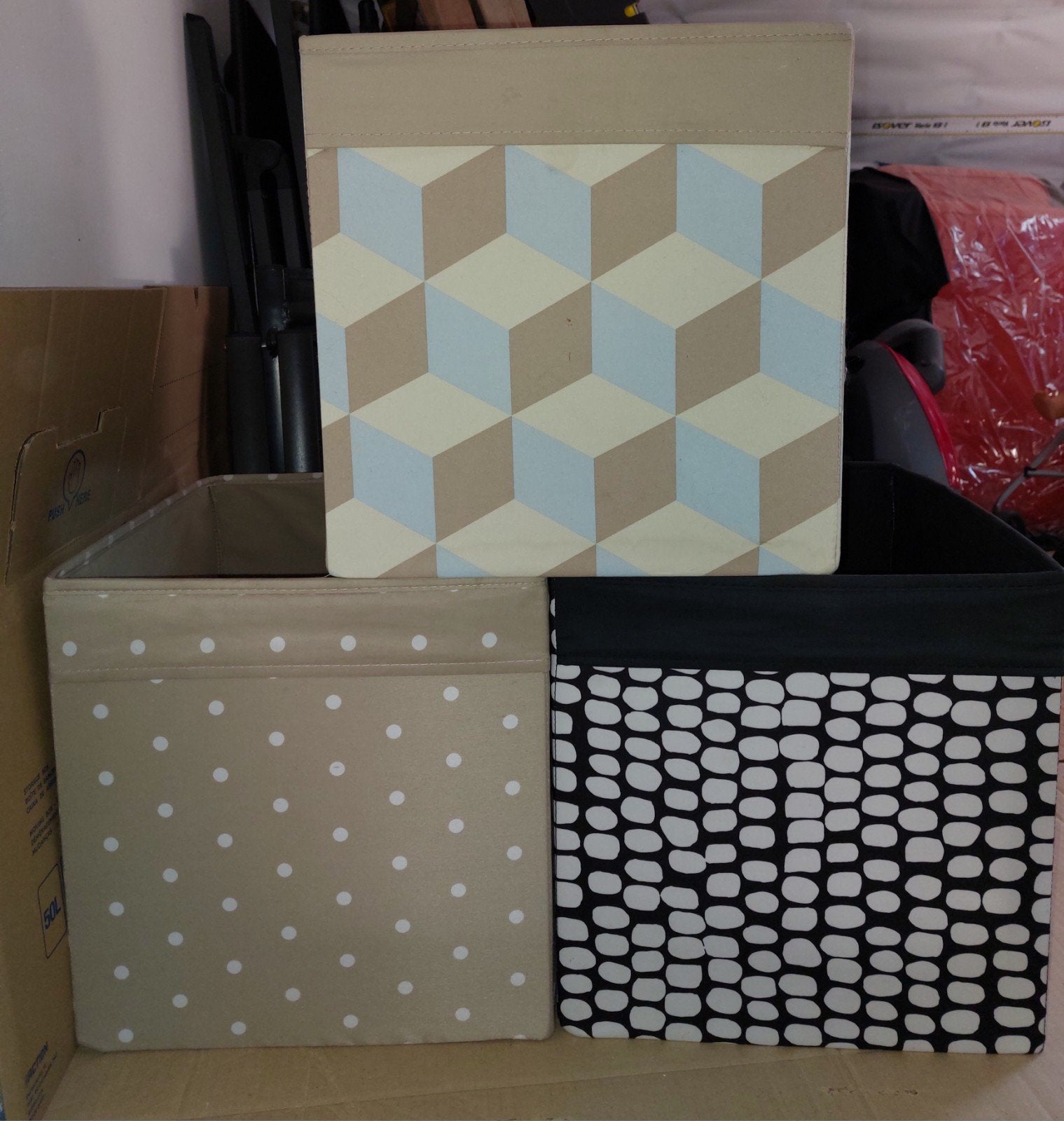 Drona bak - Ikea opbergdoos 3 voor 6€, Ophalen, Zo goed als nieuw, Mand