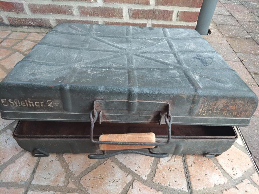 Wehrmacht M24 Stick Gr. Boîte de transport, Collections, Enlèvement ou Envoi