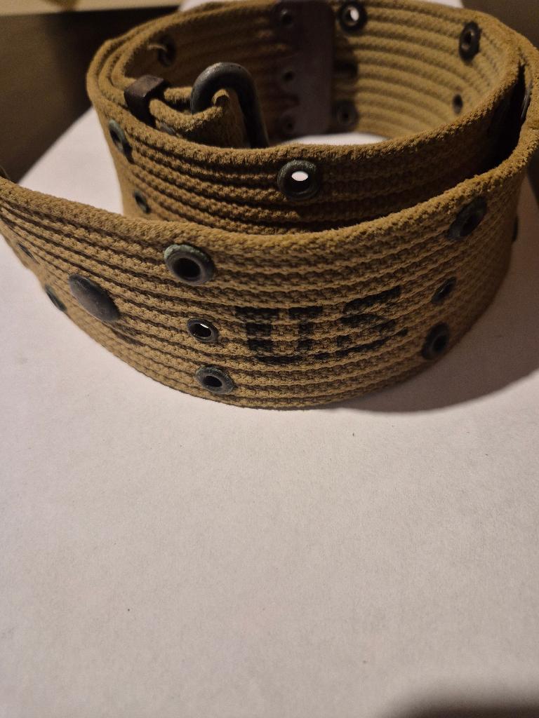 ceinture us ww2 1942, Collections, Enlèvement ou Envoi, Armée de terre, Vêtements ou Chaussures