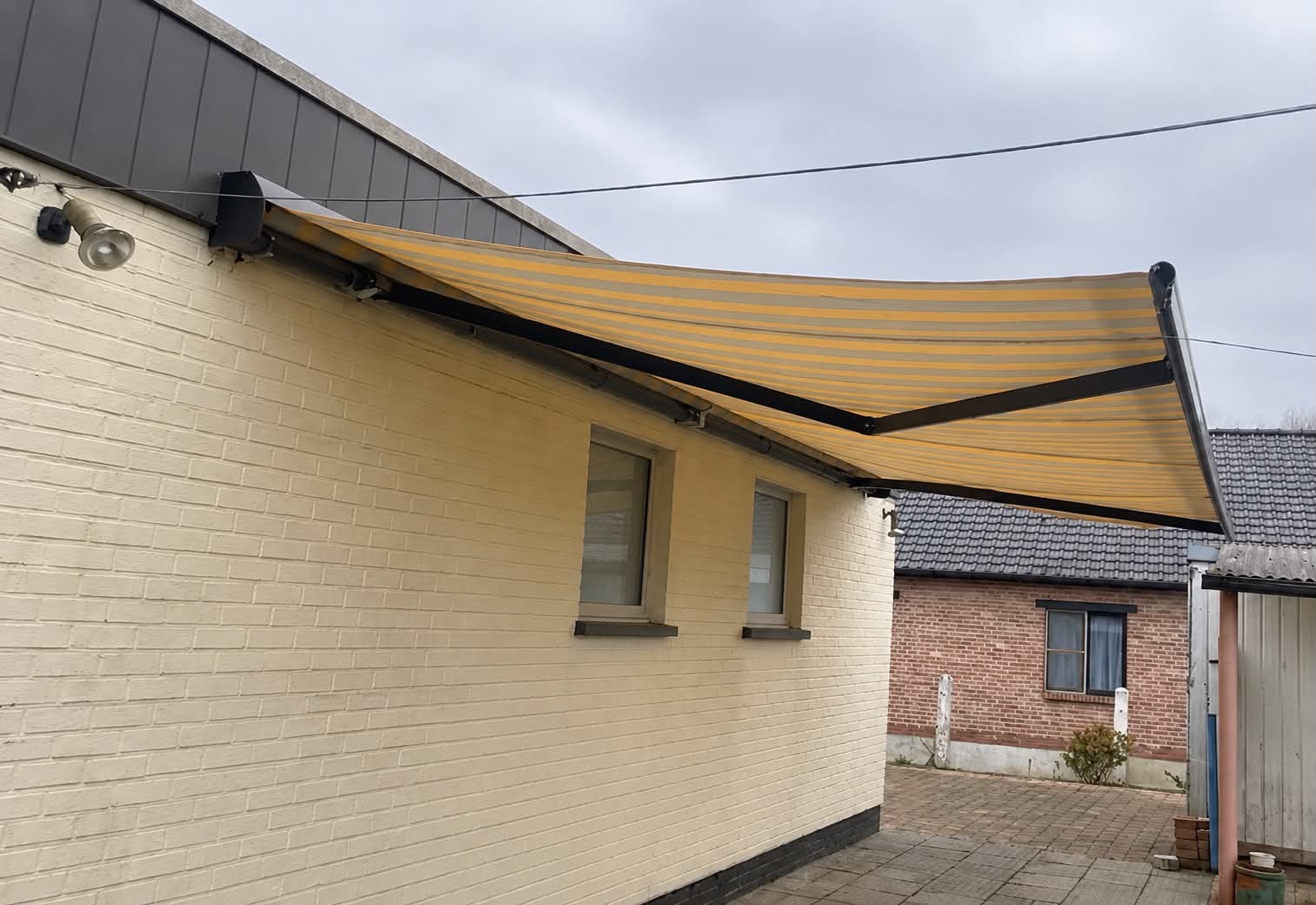 Luifel 6m, Tuin en Terras, Ophalen, Gebruikt