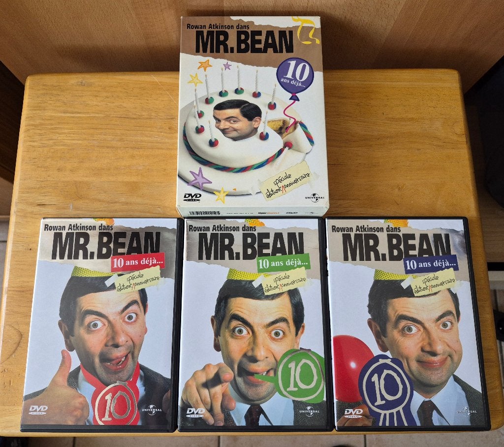 Coffret DVD Mr. Bean – Intégrale – 10 ans, Ophalen, Bonusmateriaal, Engels, Alle leeftijden