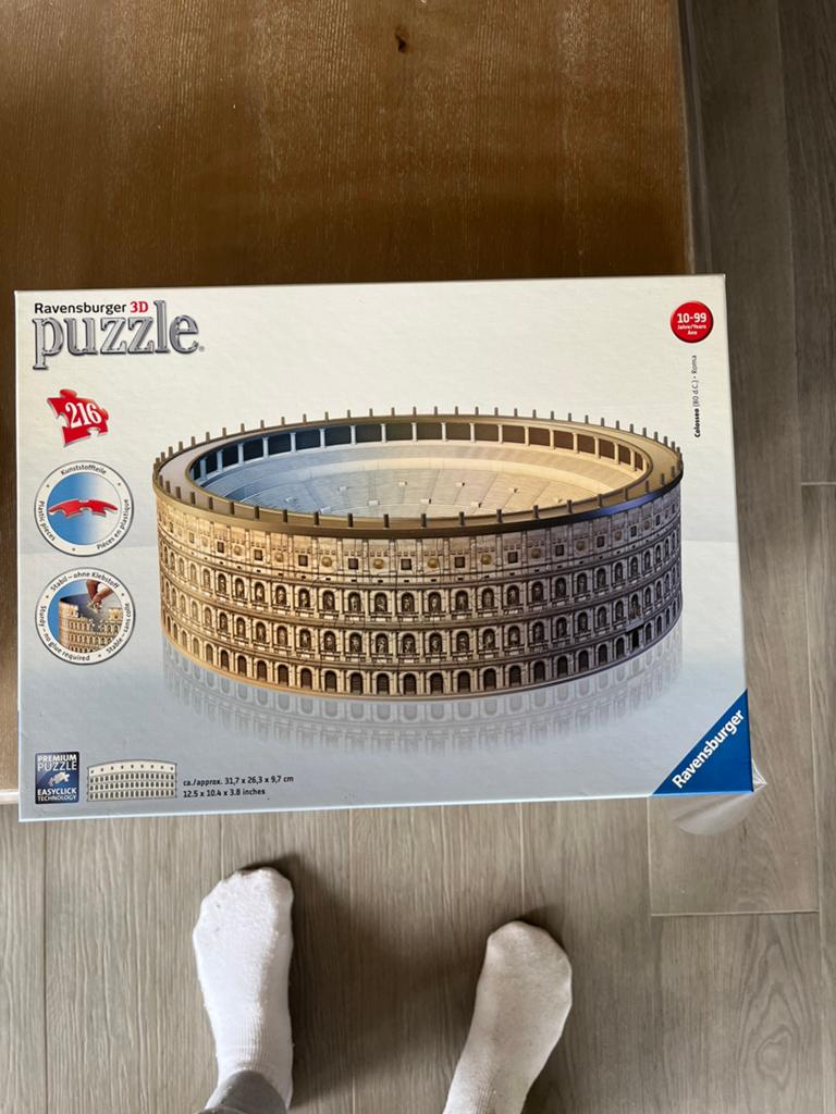 COMPLETE 3D puzzel van ravensburger, Ophalen of Verzenden, Zo goed als nieuw